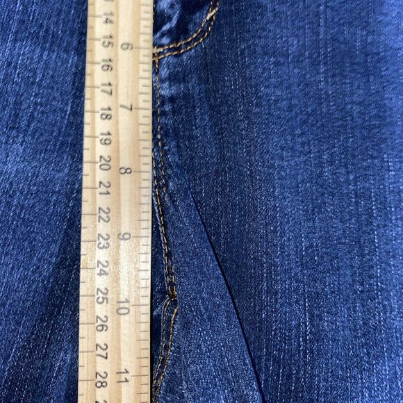 Gloria Vanderbilt Amanda Jeans Size 8 Blue Mid Rise - Picture 5 of 6